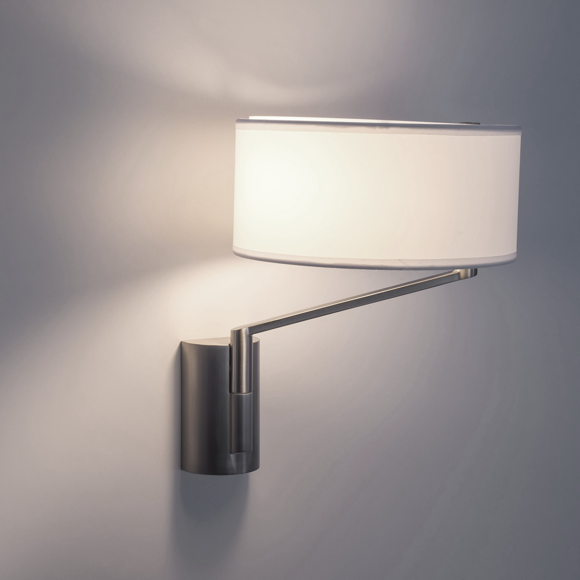 LEDS C4 Aplique Twist E27 60W Níquel Satinado