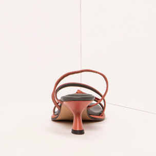 Sandalias S3167 CRISTAL TEJA/ GODELLO color Teja