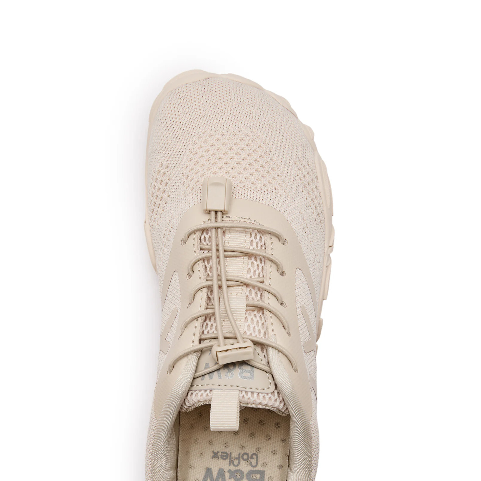 Sneakers unisex Barefoot Goflex in tela beige