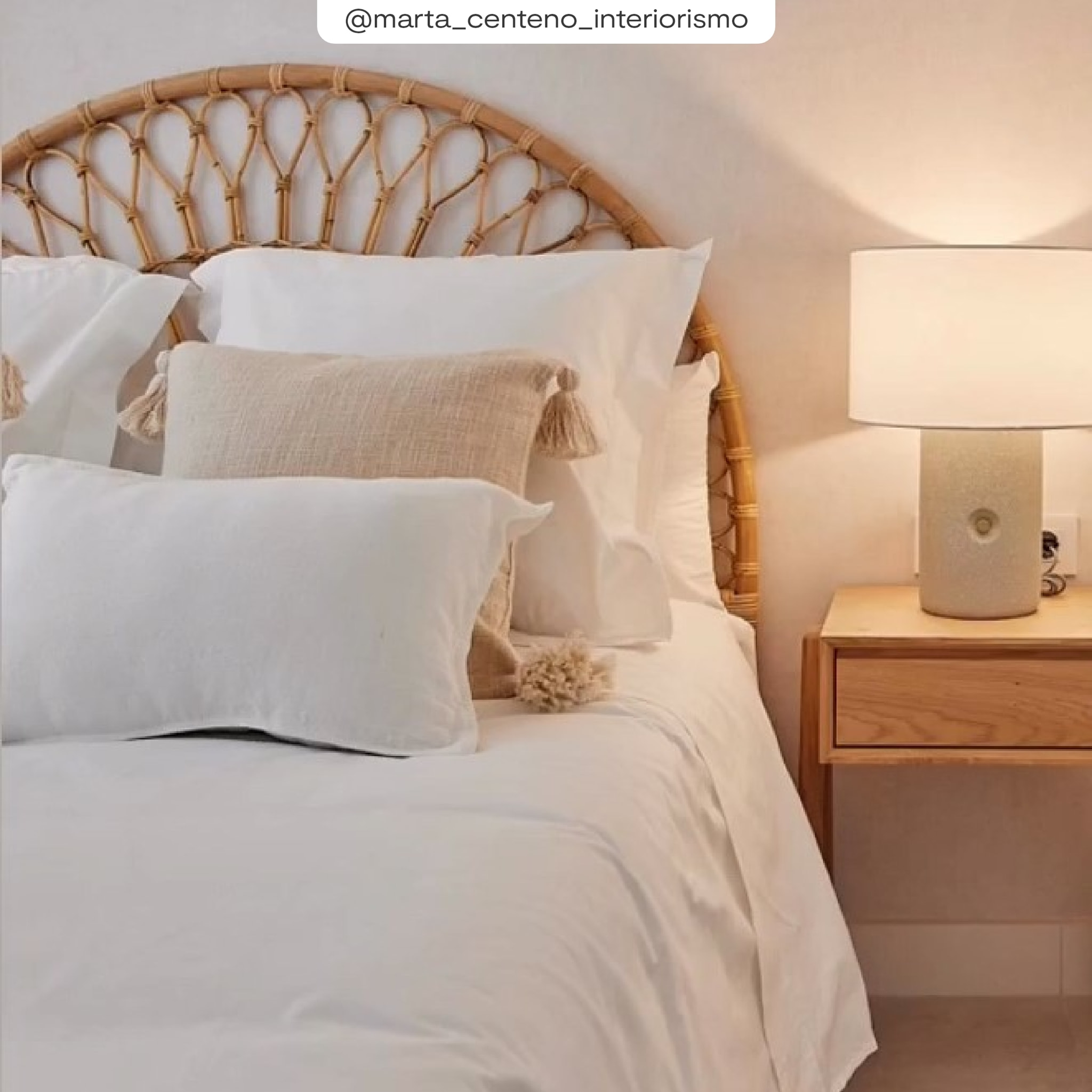 Tête de lit 140 cm en rotin - Bahia