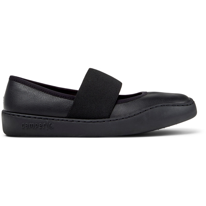 Bailarinas - CAMPER Peu Touring - Negro - Cuero liso