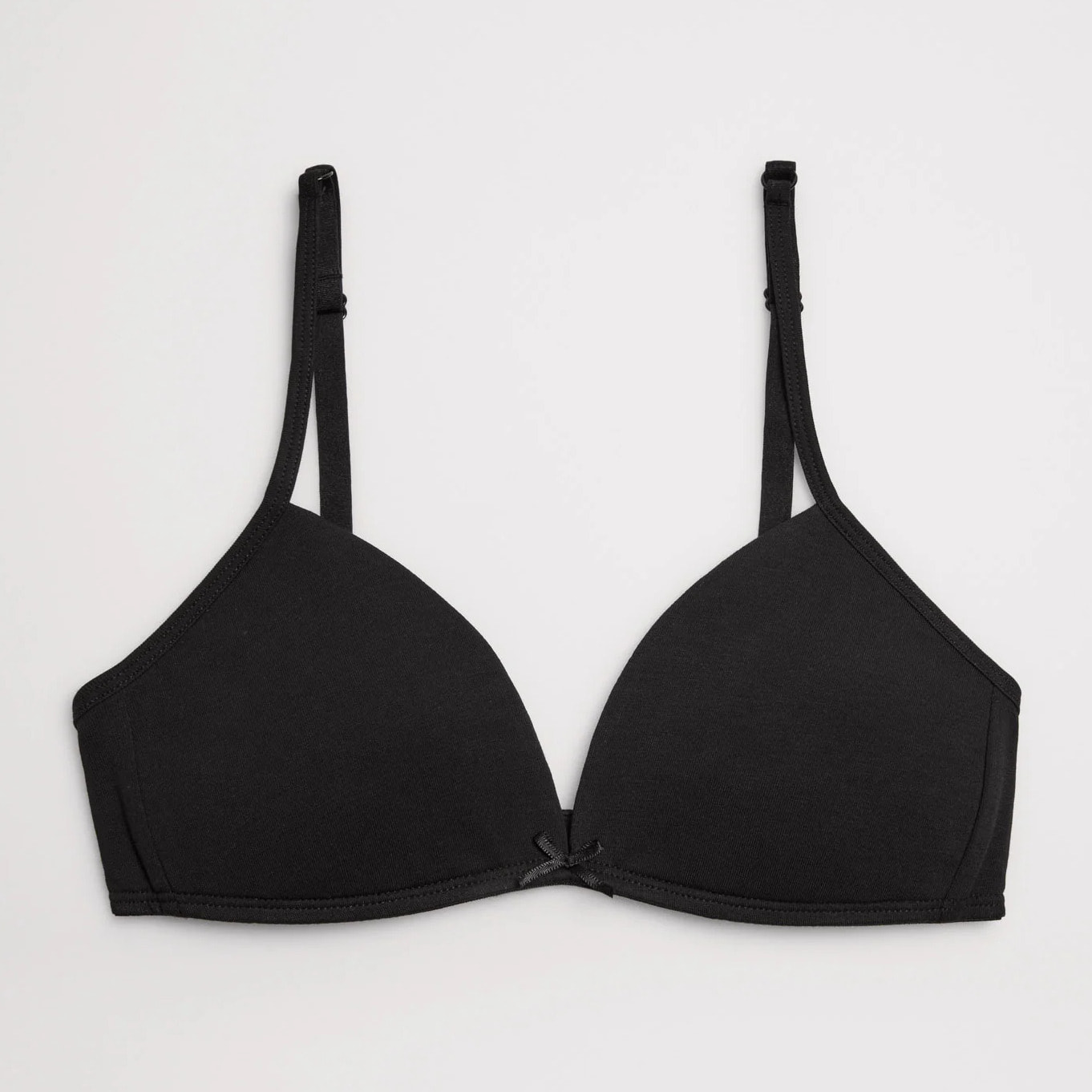 Reggiseno classico nero coppa A