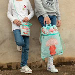 Minibolso Para Móvil Skpat Rainy Day Verde Menta