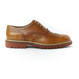 Oxford British Passport Marrone