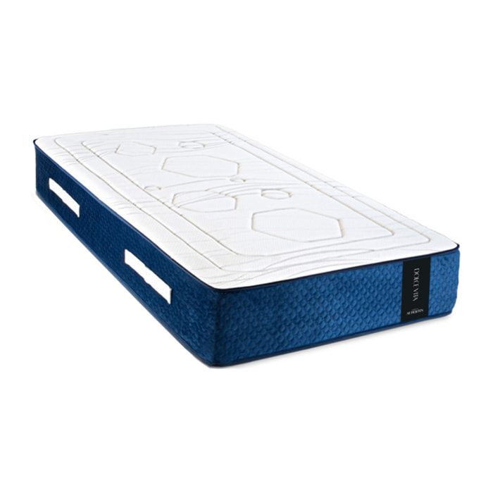 Matelas Hybride Dolce Vita, Ressorts Ensachés & Mémoire de fome, Soutien Ferme, 28 cm, Limite les Points de Pression