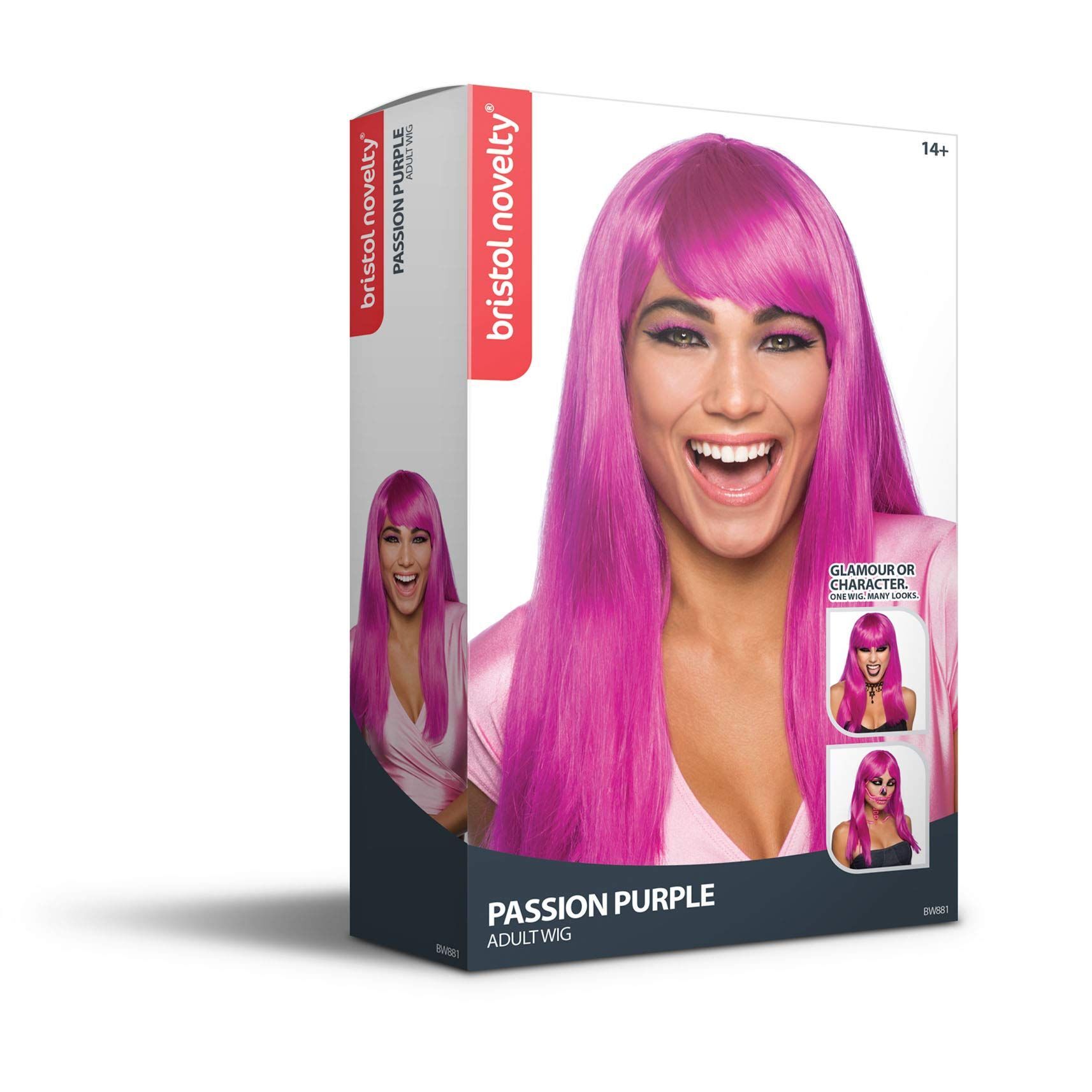 PELUCA PASIÓN PÚRPURA