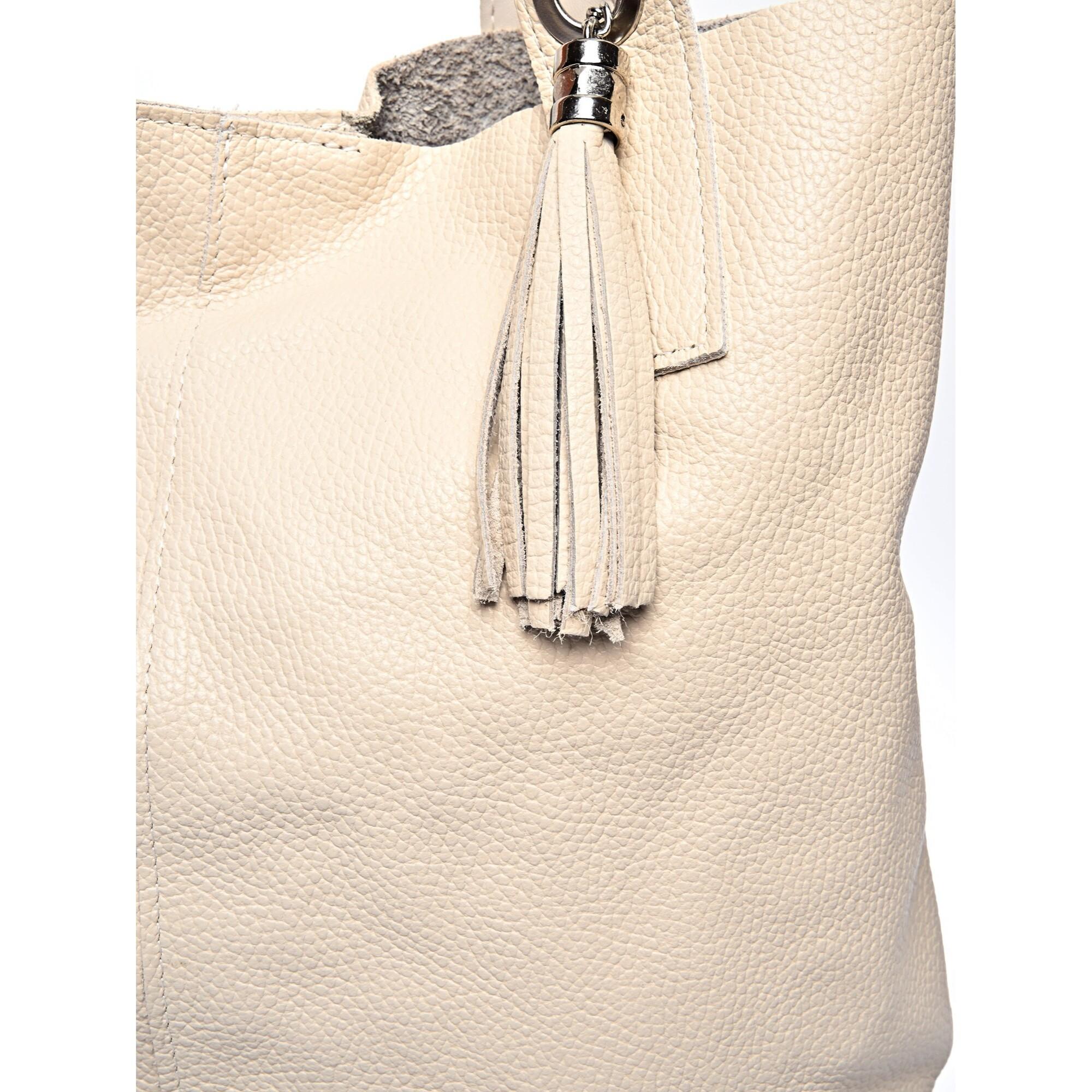 Borsa a mano Carla Ferreri Beige