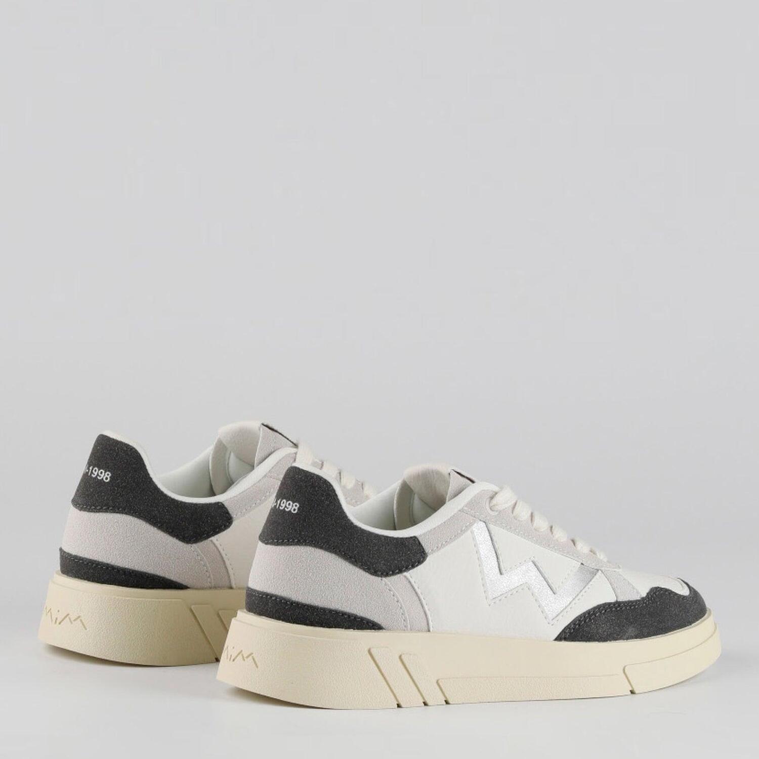 Zapatillas deportivas   - M1998 ANTRACITA - Beige - 3.5 cm