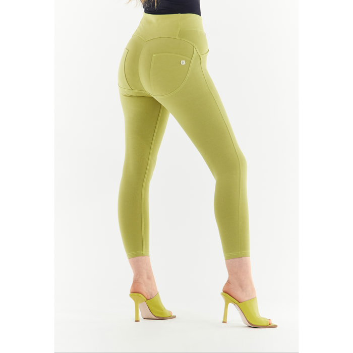 Pantaloni push up WR.UP® 7/8 curvy vita media superskinny