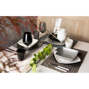 Set 8 Calici e Bicchieri Excelsa – Happy Color, Vetro Multicolore