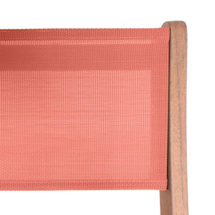 Table de jardin bistrot enfant bois d'acacia + 2 assises ELISE