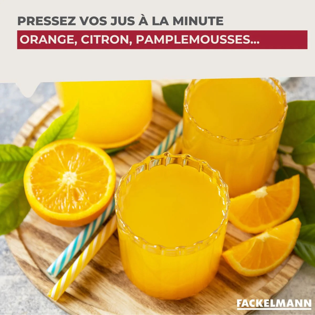 Presse-agrume manuel Fackelmann Colors Edition