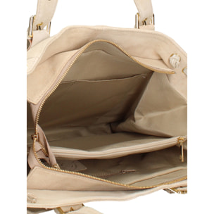 Borsa a mano da donna Made in Italy - Modello Celeste Plus - 100% pelle - 20.0 x 28.5 x 41.0 cm