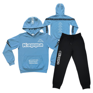 Tuta Ragazzo KAPPA 8 - 16 Anni Cotone Felpato