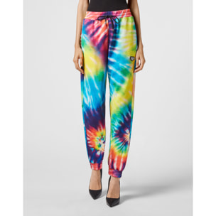 PHILIPP PLEIN Pantaloni da ginnastica TIE DYE