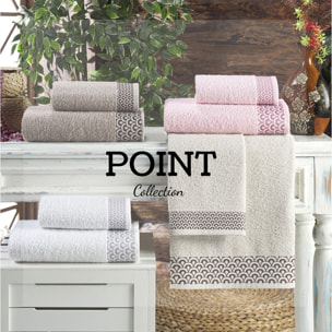 SET ASCIUGAMANI COTTON MANIA – POINT - ROSA