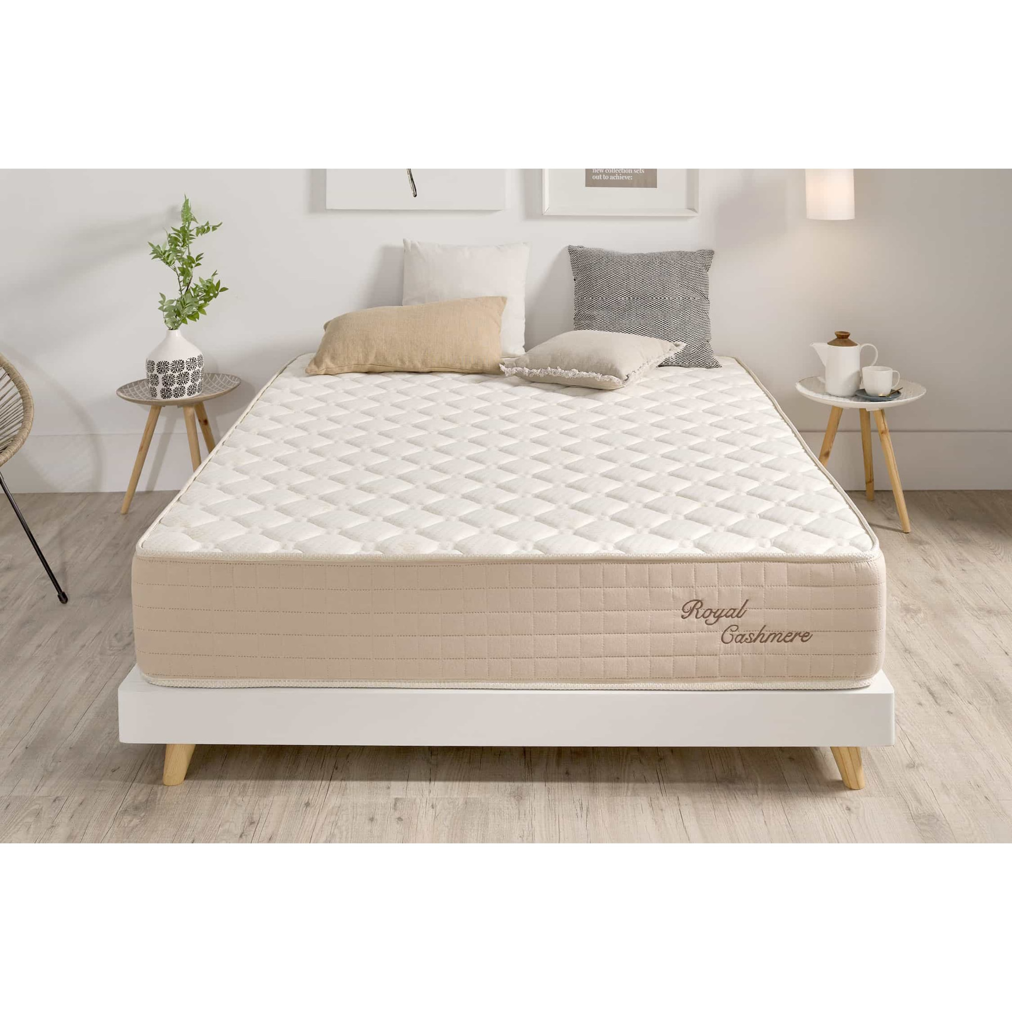 Matelas Royal Cashmere, 30 cm, 2 places- Moonia