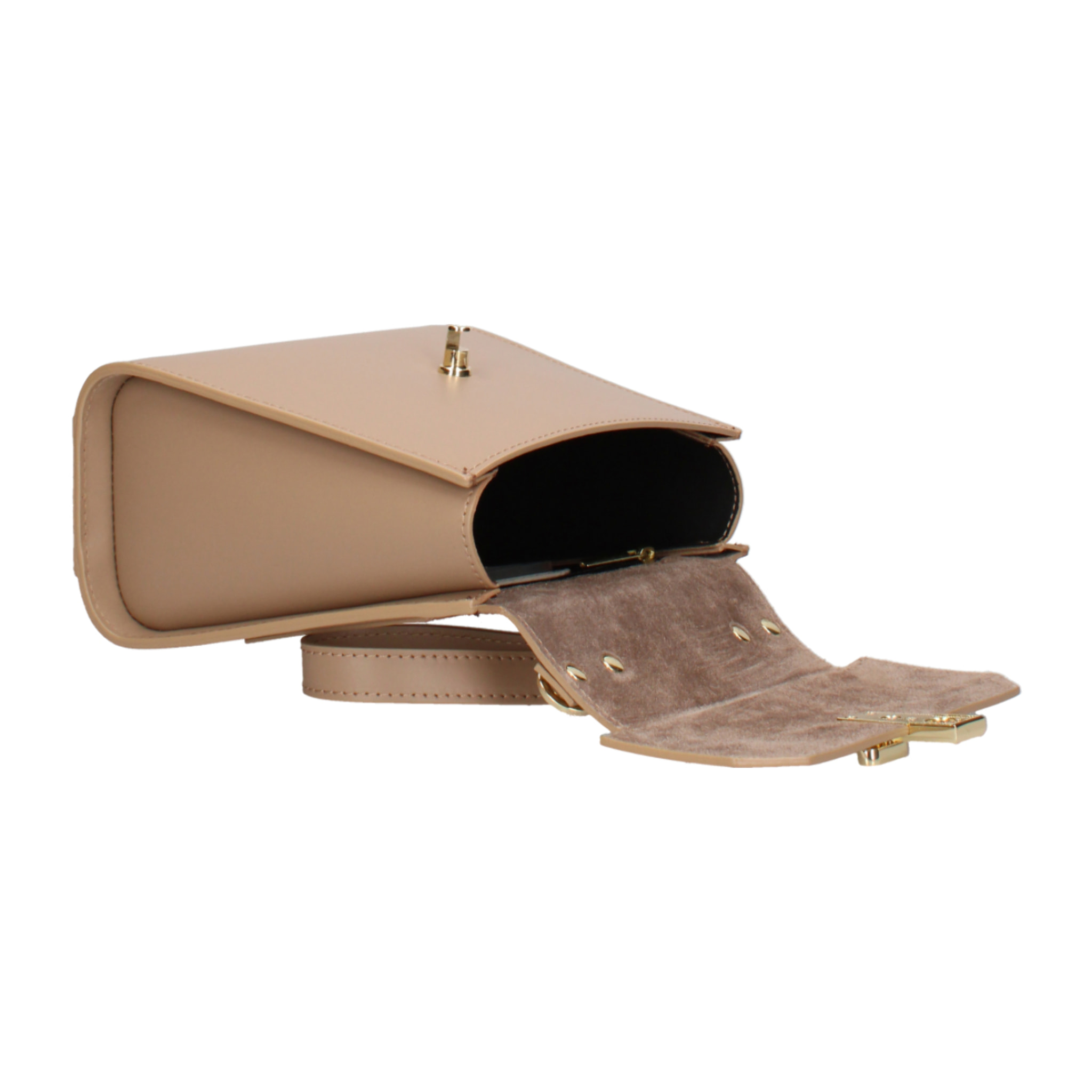 Borsa a mano da donna In Vera pelle Made in Italy 20x18x10 cm