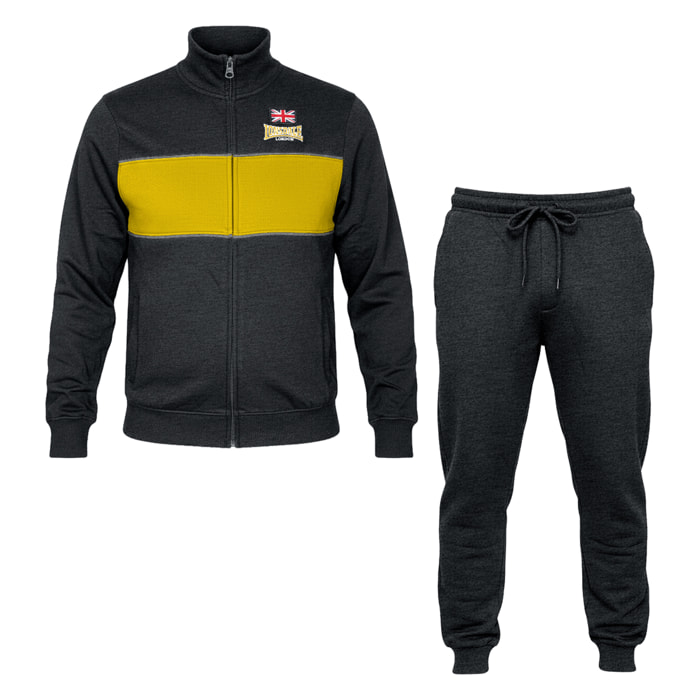 Tuta Uomo LONSDALE Cotone Felpato Zip