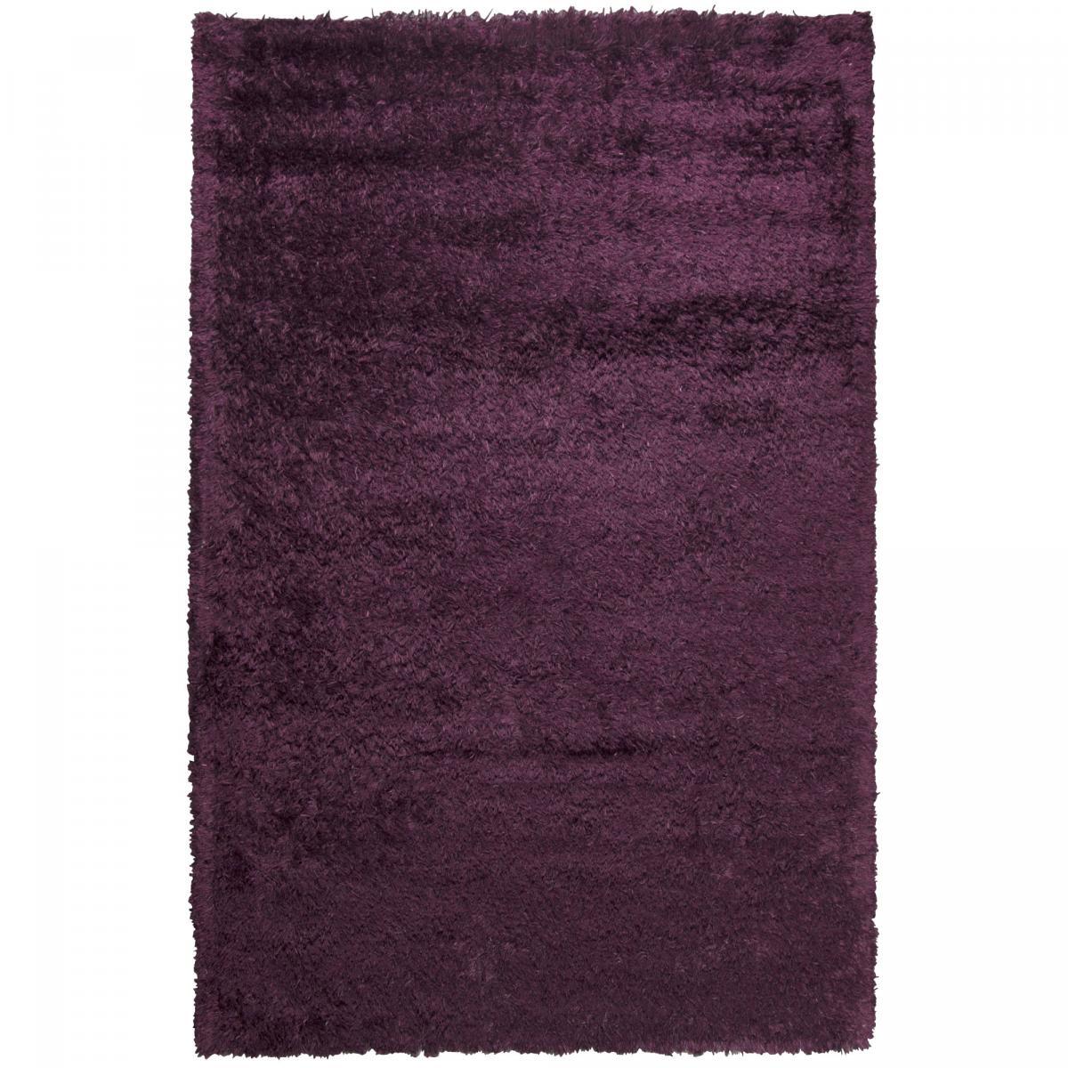 Tapis fait main Shaggy longues mèches Hago, 45 mm