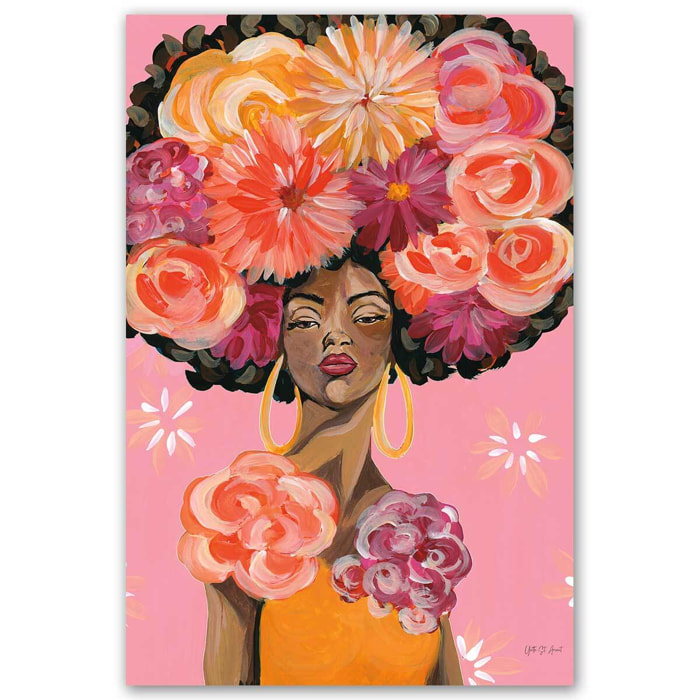 Tableau de fleurs Botanica Toile imprimée