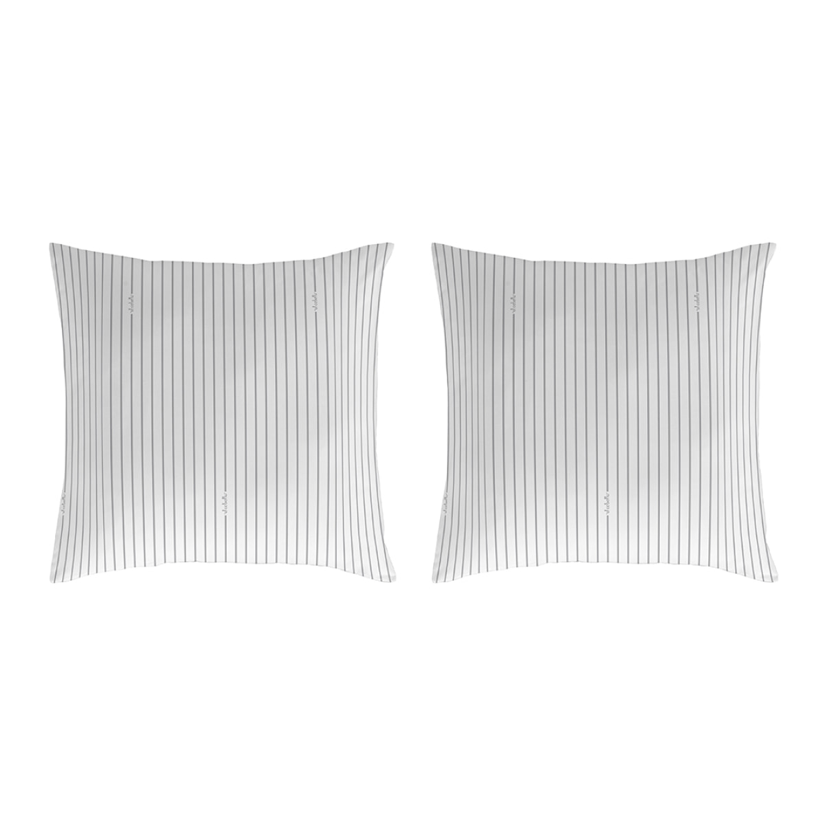 2 Fundas de almohada El Caballo 50x50 cm AMAZONA Gris - 100% algodón -