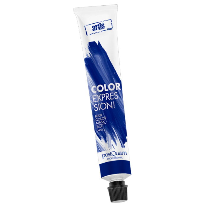 Masque capillaire avec texture légère. bleu 60gr.