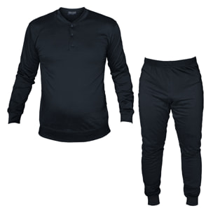 Pigiama Uomo NOTTINGHAM Serafino Cotone Mercerizzato Top Quality