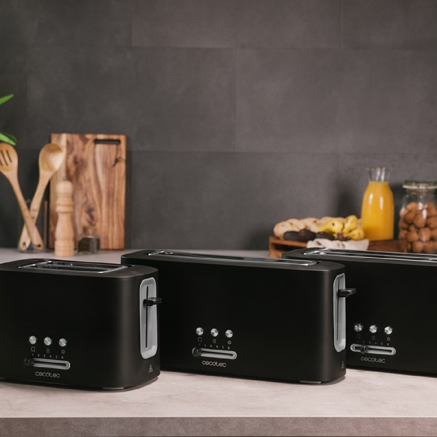 Tostadora Vertical Toast&Taste 9000 Double. 980 W, 2 Ranuras cortas extraanchas,