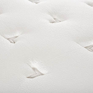 Ensemble L'INEGALE, matelas Hybride , ferme, H27 + 2 sommiers