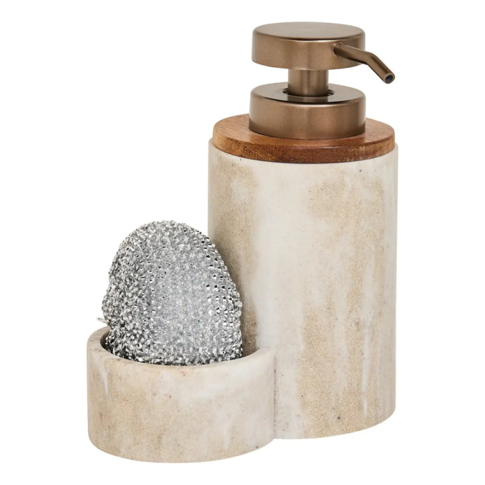 Distributeur de savon Come beige 330ml