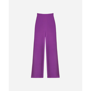 Pantalón de campana de gasa de mujer