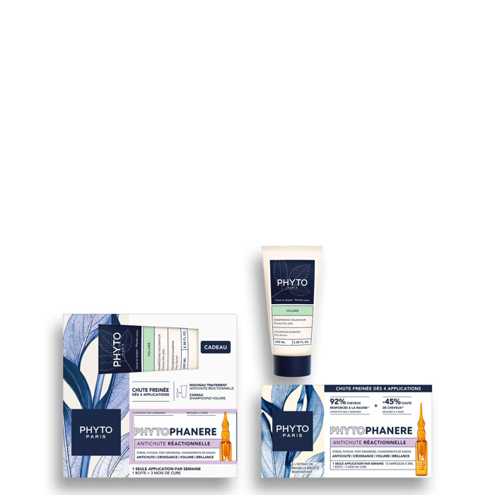Phytophanere - Coffret Traitement + Shampooing Volume 100ml