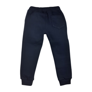 PANTALLONE FELPA BLU NAVY BASEBALL