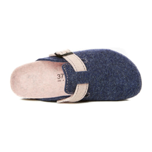 Pantofola Mandèl Blu