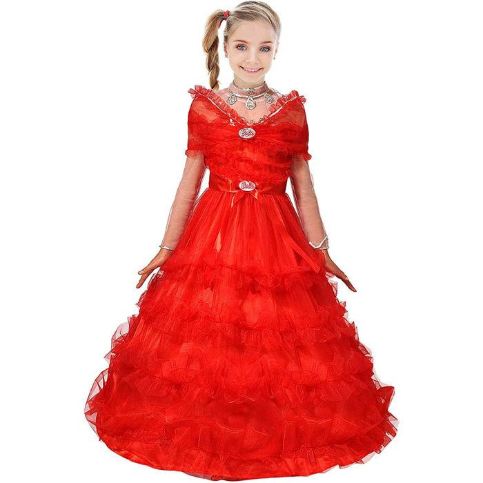 Costume Carnevale Barbie Magia Delle Feste (Deluxe Collector'S Edition) Bambina
