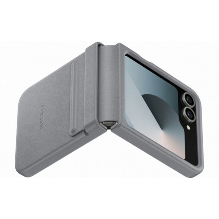 Coque SAMSUNG Z Flip6 Gris Premium design