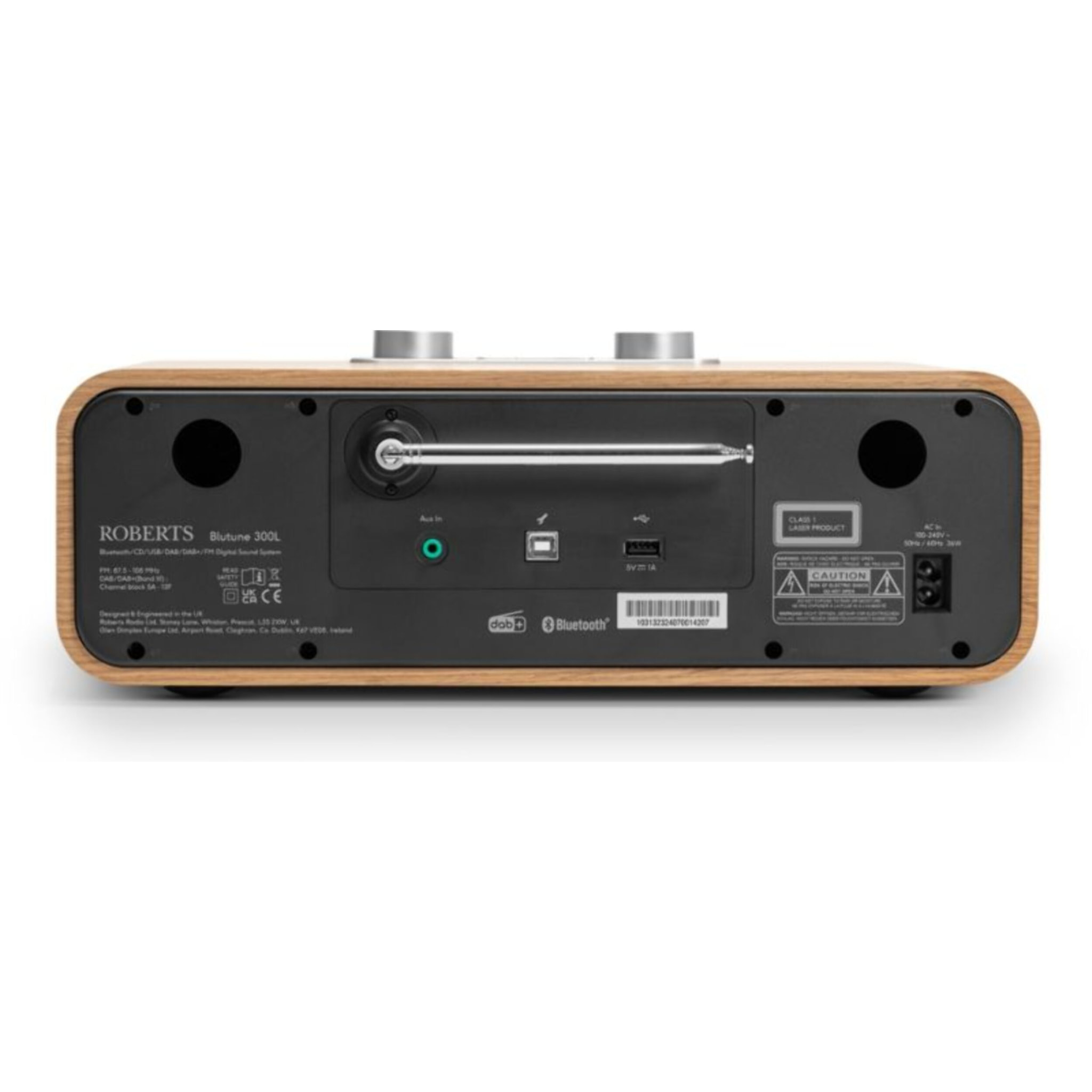 Radio DAB ROBERTS BLUTUNE 300LE BOIS CERISIER