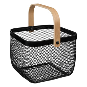 Corbeille carré avec anse 25cm "Mayaj"