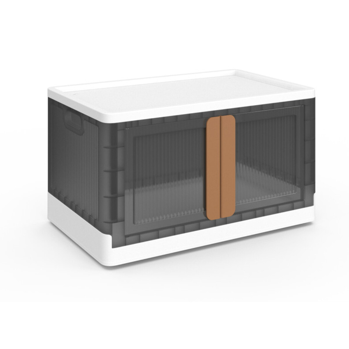 Boîtes de rangement empilables 72L - lot de 2