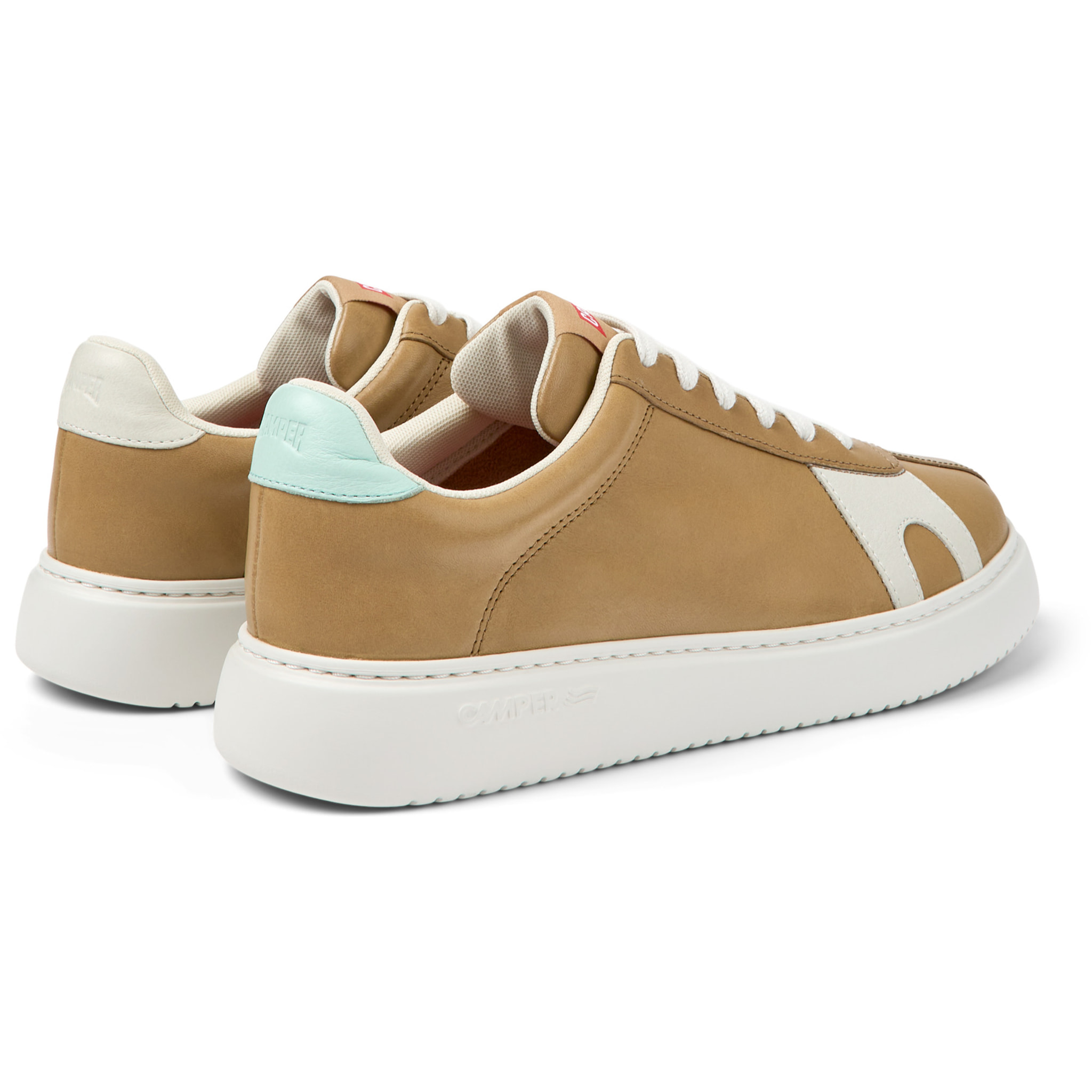 Sneakers - CAMPER Runner K21 - Marrone - Pelle liscia