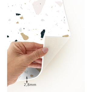 Alfombra de vinilo CERAMIKO, Terrazzo Aquiles 160x230 cm