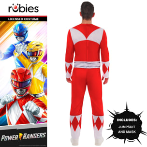 DISFRAZ POWER RANGERS ROJO MGM AD
