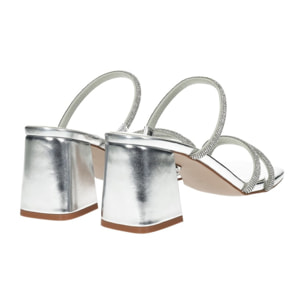 Sandali Donna Tata Italia Argentato