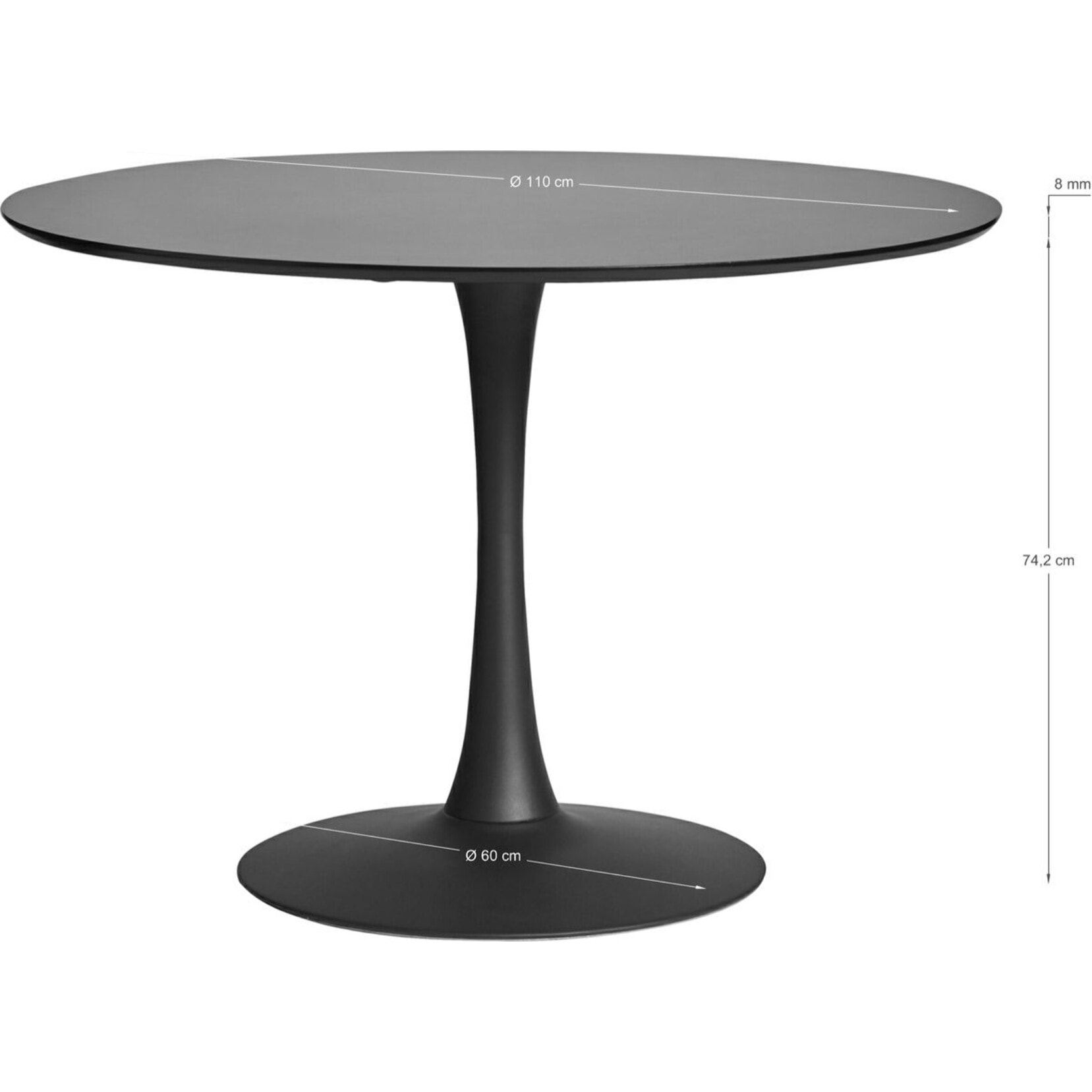 Table à manger ronde - LILO