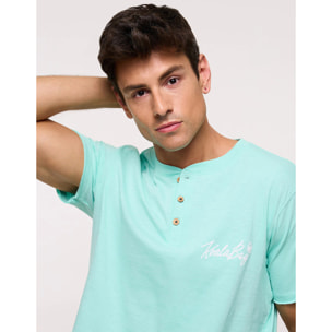 Camiseta Manga Corta Aguamarina - Tuffini
