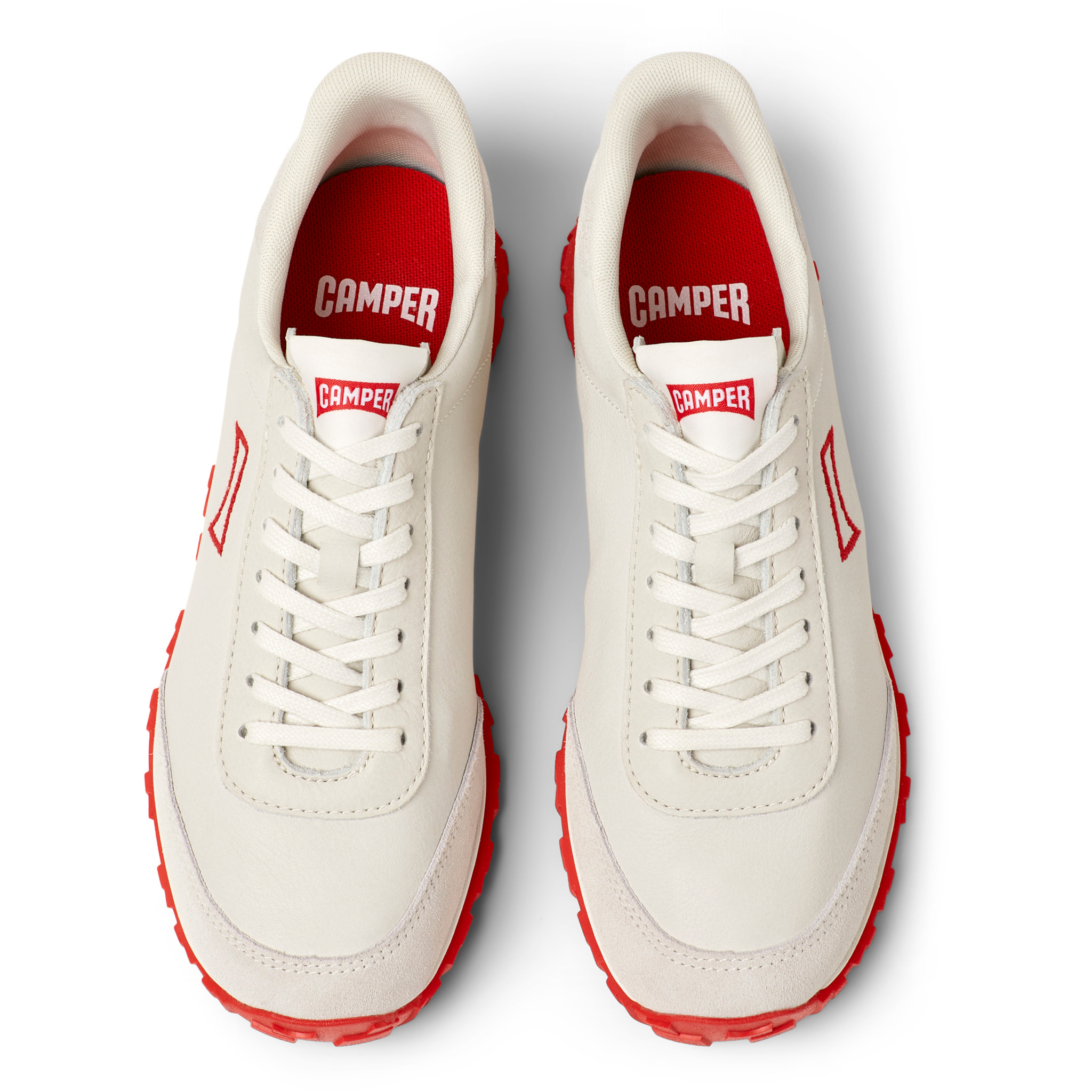 Sneakers - CAMPER Drift Walk - Bianco - Pelle liscia