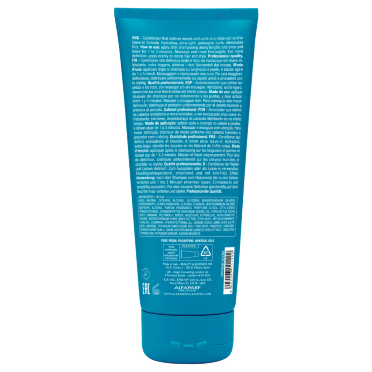 ALFAPARF MILANO Semi Di Lino Curls Enhancing Conditioner 200ml