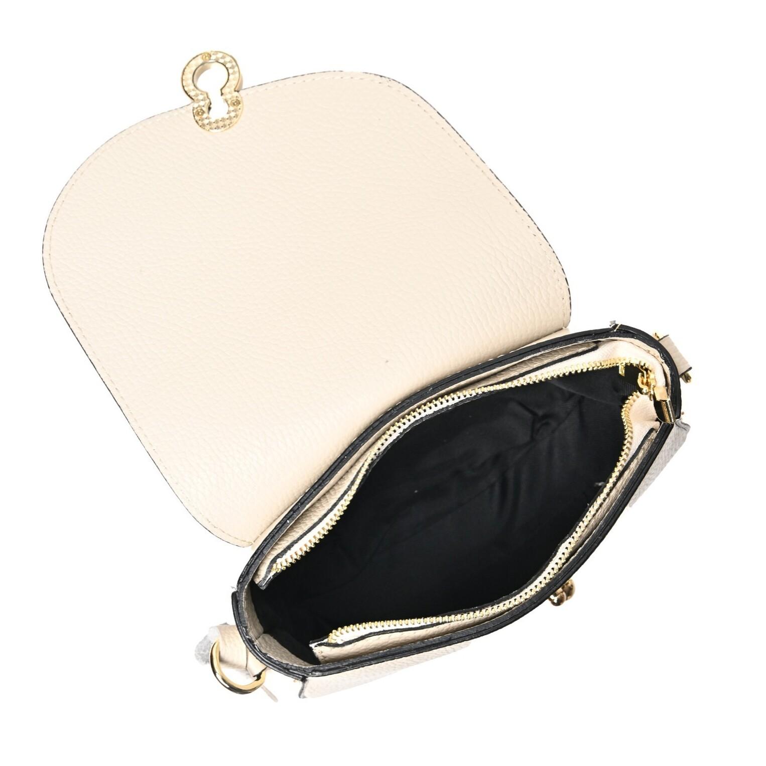 Borsa a tracolla Carla Ferreri Beige