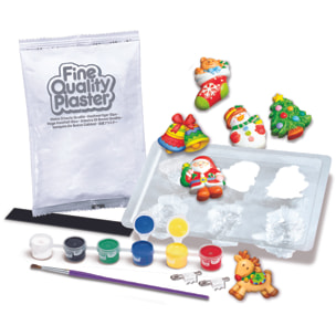 Modella & Dipingi - Personaggi Natale 3D